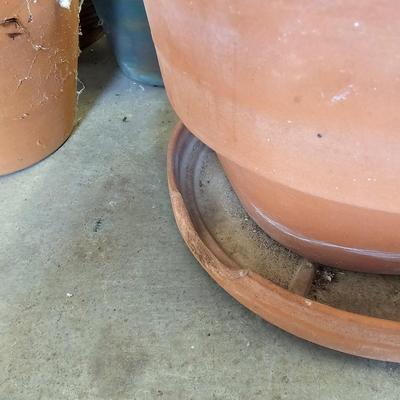 Lots of Pots - Terra Cotta Saucers And Planting Pots (G2-JS)