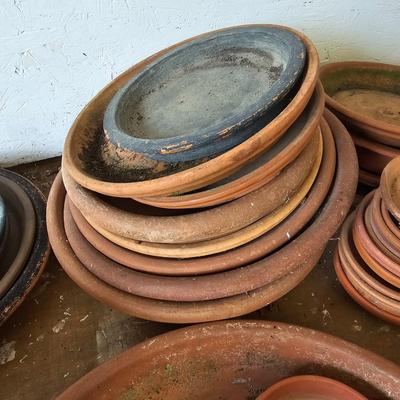 Lots of Pots - Terra Cotta Saucers And Planting Pots (G2-JS)