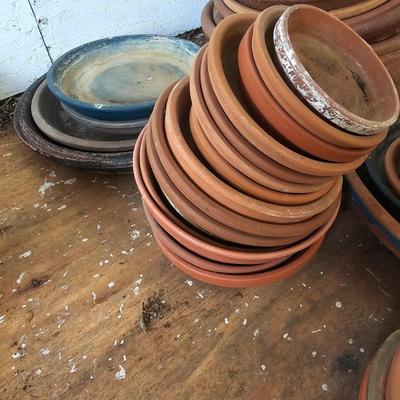 Lots of Pots - Terra Cotta Saucers And Planting Pots (G2-JS)