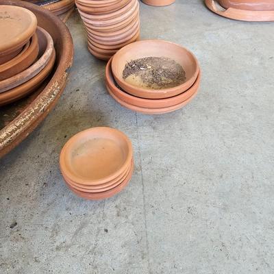 Lots of Pots - Terra Cotta Saucers And Planting Pots (G2-JS)