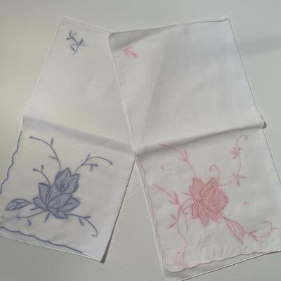 Pre-1980s Linen Handkerchiefs