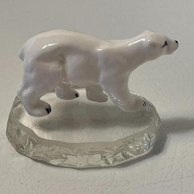 1980s Polar Bear on Ice