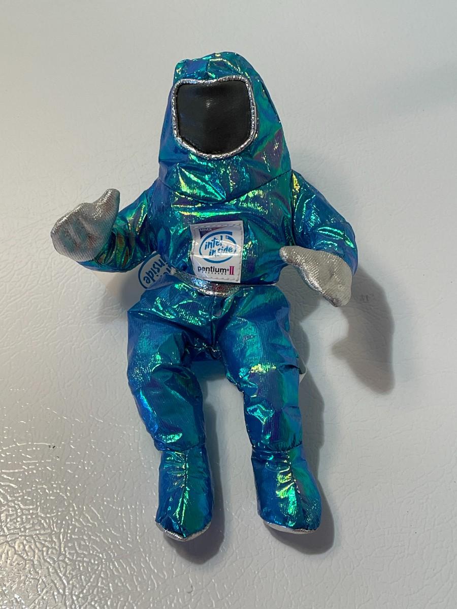 1997 Intel Pentium Spaceman Bunny Person | EstateSales.org