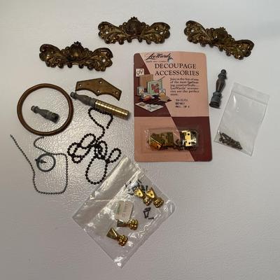 Vintage Metal Furniture Accessories