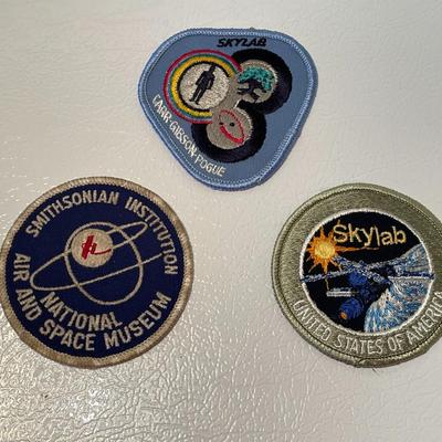 Space Patches, 2 Skylab, 1 NASA