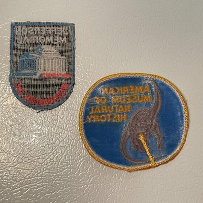 Patches - Jefferson Memorial and American Museum of Natural History