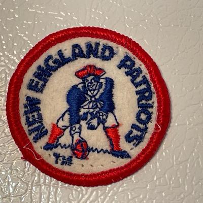Vintage New England Patriots Patch