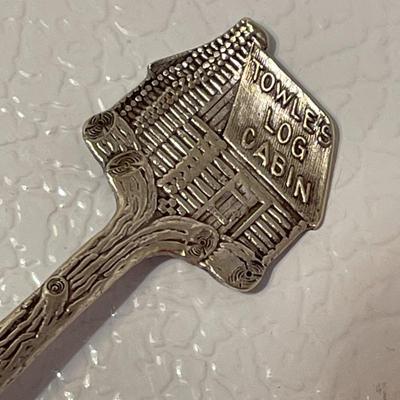 1950s Towles Log Cabin Syrup Spoon