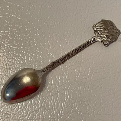 1950s Towles Log Cabin Syrup Spoon