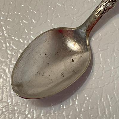 1950s Towles Log Cabin Syrup Spoon