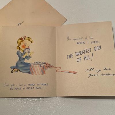 1946 Mother's Day Pin-Up Card