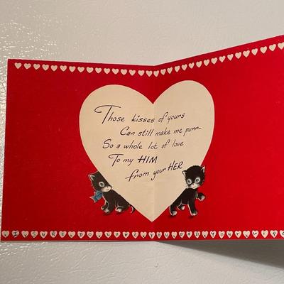 1947 Inky by Norcross Valentines Day Card