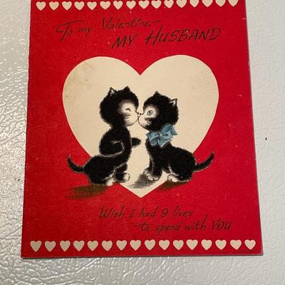 1947 Inky by Norcross Valentines Day Card
