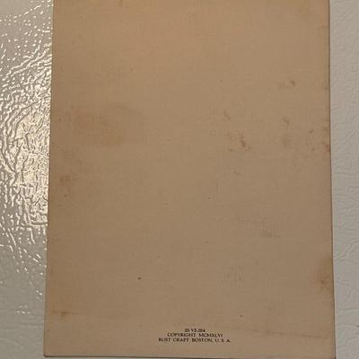 1946 Lavender Girl Sweetheart Valentine