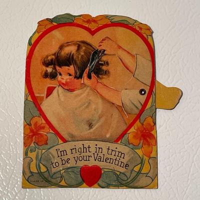 1934 Mechanical Valentines Day Card