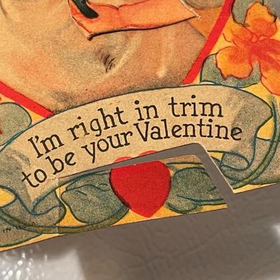 1934 Mechanical Valentines Day Card