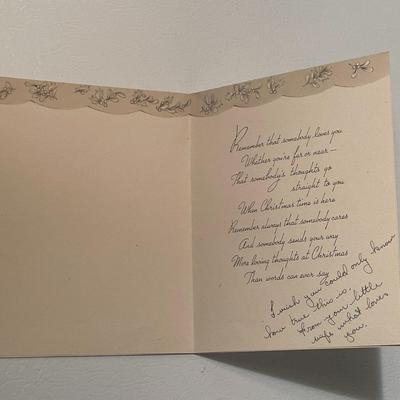 1946 Sweetheart Christmas Card