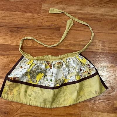1980s Handmade Child's Apron