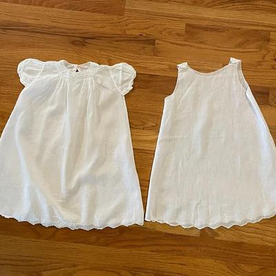 1940s Handmade Christening Gown Set