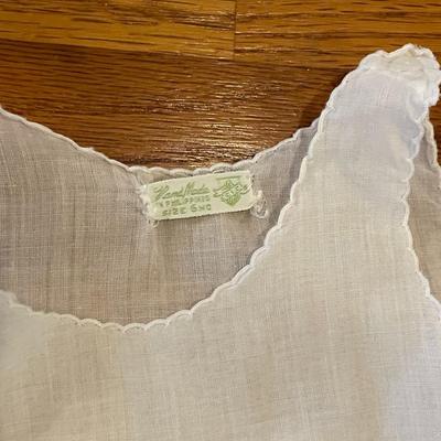 1940s Handmade Christening Gown Set
