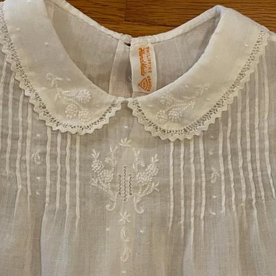 1940s Handmade Christening Gown