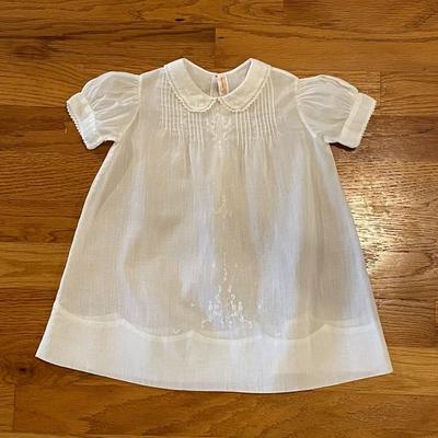 1940s Handmade Christening Gown
