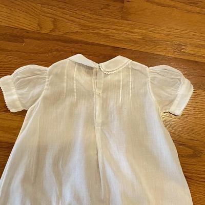 1940s Handmade Christening Gown