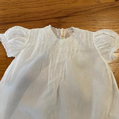 1940s Crawford Hollidge Handmade Christening Gown Set