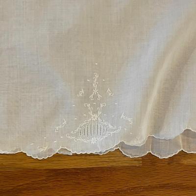 1940s Crawford Hollidge Handmade Christening Gown Set