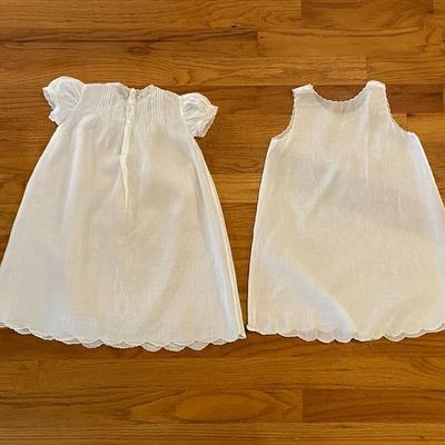 1940s Crawford Hollidge Handmade Christening Gown Set