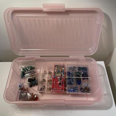 Box of Jewelry Making Beads