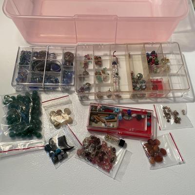 Box of Jewelry Making Beads