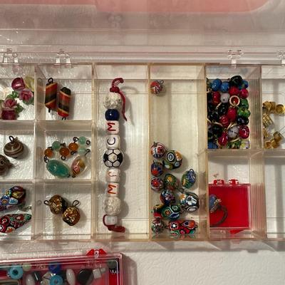 Box of Jewelry Making Beads