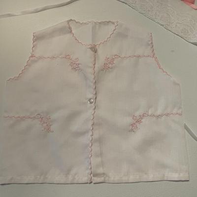 1960s Diaper Shirt and Magic Hanky Bonnet