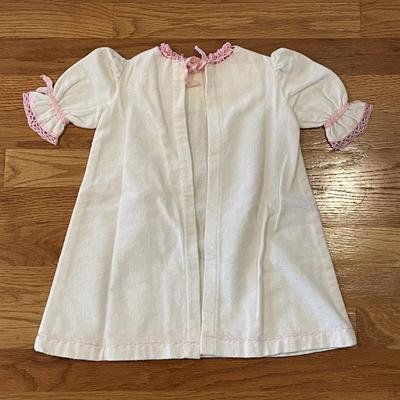 1940s Flannel Layette Robe