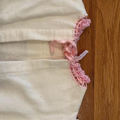 1940s Flannel Layette Robe