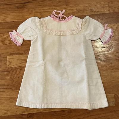 1940s Flannel Layette Robe