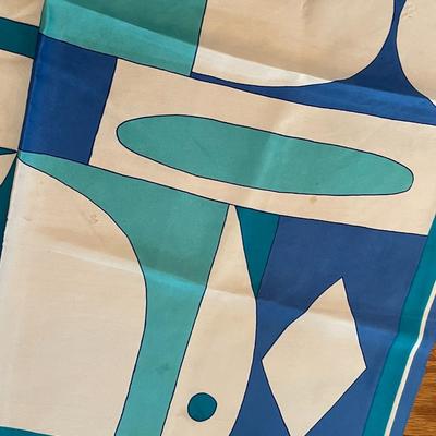 (3) Mid Century Vera Silk Scarves