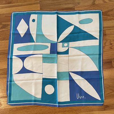 (3) Mid Century Vera Silk Scarves