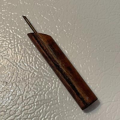 Vintage Angled Leather Hole Maker Awl