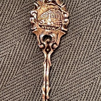 Athens Souvenir Spoon 800 Silver