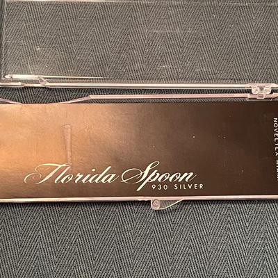 Noveltex Souvenir Spoon Florida 930 Silver