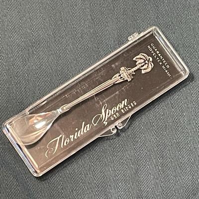 Noveltex Souvenir Spoon Florida 930 Silver