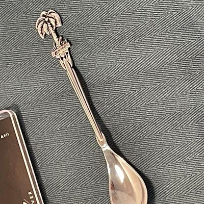 Noveltex Souvenir Spoon Florida 930 Silver
