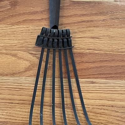 Vintage Metal Prong Rake