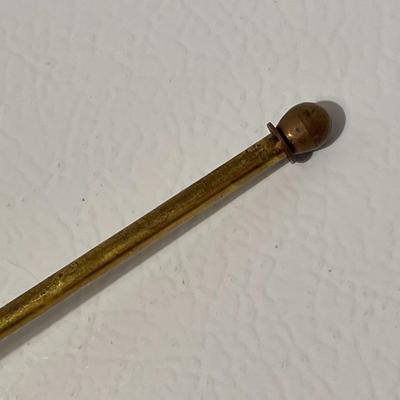 1970s Brass Candle Snuffer
