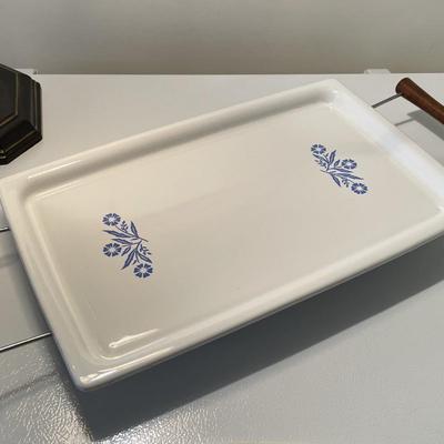 1971 Corning Ware Cornflower Blue Broil Bake Tray