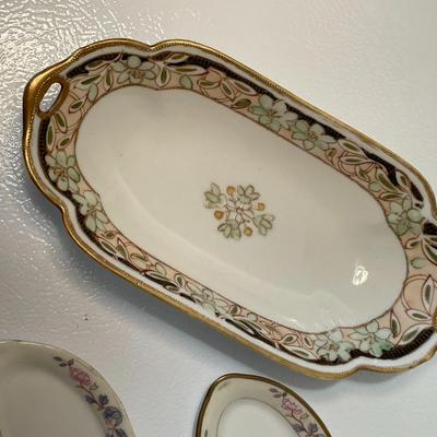 Vintage Nippon Handpainted Dishes
