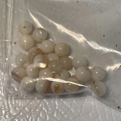 Vintage Mother of Pearl and Abalone Beads