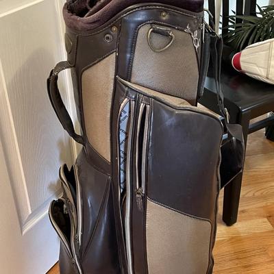 Set of TaylorMade Golf Clubs with Bag